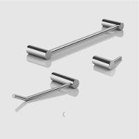 Kit Acessório Banheiro Escovado 3 Peças Grego Metal 2030or - 3