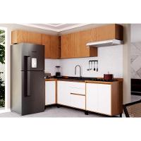 Armário Aéreo P- Cozinha Denver Ph 3103 C- 2 Portas 80cm Freijo Rocks - Herval - 5