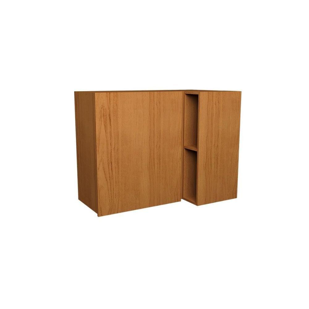 Armário Aéreo P- Cozinha Denver Ph 3106 Canto Reto C- 1 Porta E 2 Nichos 92,5cm Freijo Rocks - Herval - 1