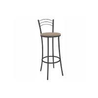 Banqueta Sala De Jantar Petra 1b700prf Aço 1 Un Preto-boucle Bege Fendi - Kappesberg - 1