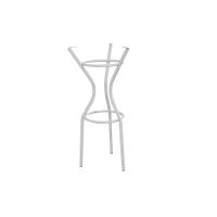 Base Mesa De Jantar Bistro Dublin M087 Aço S- Tampo Branco - Kappesberg - 1