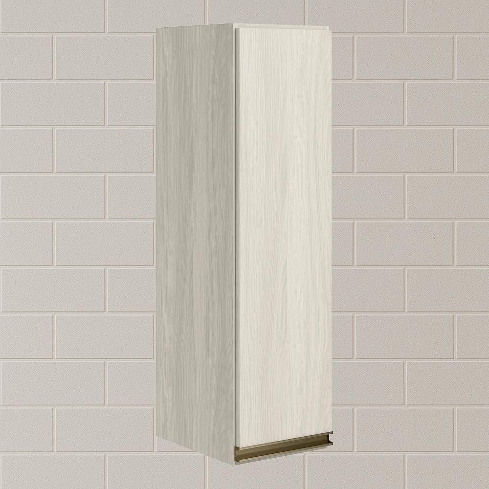 Armario Aereo 1 Porta Mdf 25 Cm Kali 12200 Bianco Toq Bianco Toq Nicioli Bianco Toq Bianco Toq - 5