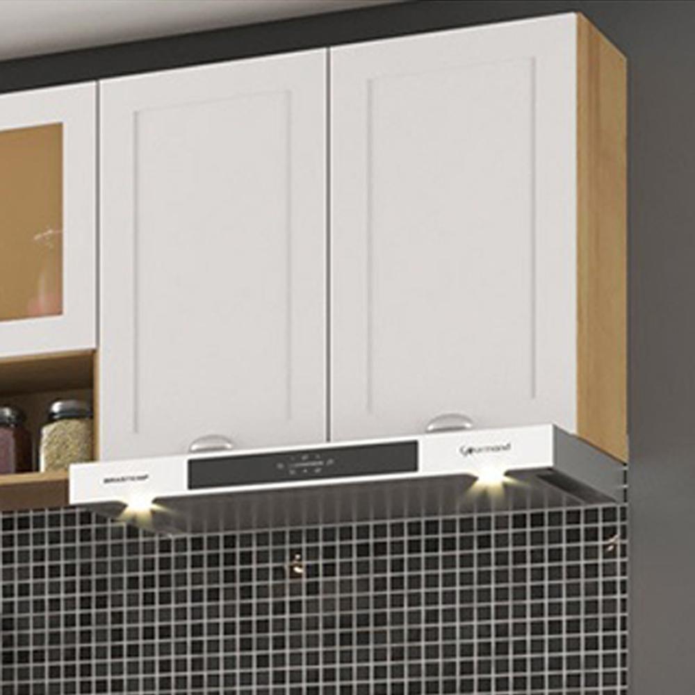 Armario Aereo 2 Portas 80 Cm Cd681 Branco Dtall Branco - 7