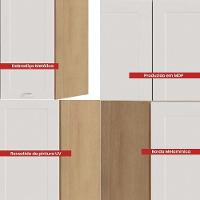 Armario Aereo 2 Portas 80 Cm Cd681 Branco Dtall Branco - 3