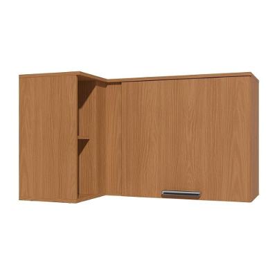 Armário Aéreo P- Cozinha Canto Reto Linna T734 C- 1 Porta 98cm Canela - Kappesberg