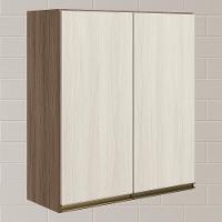 Armario Aereo 2 Portas Mdf 70 Cm Kali 12208 Carvalho Toq Bianco Toq Nicioli Carvalho Toq Bianco Toq - 2