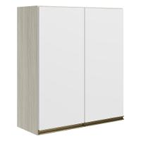 Armario Aereo 2 Portas Mdf 70 Cm Kali 12208 Bianco Toq Branco Uv Nicioli Bianco Toq Branco Uv - 1