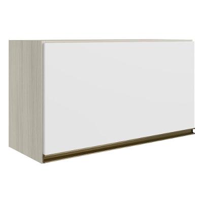 Armario Aereo Basc Mdf 60 Cm Kali 16337 Bianco Toq Branco Uv Nicioli Bianco Toq Branco Uv