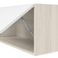 Armario Aereo Basc Mdf 60 Cm Kali 16337 Bianco Toq Branco Uv Nicioli Bianco Toq Branco Uv - 5
