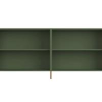 Buffet Para Sala De Jantar 4 Portas 1 Gaveta Pés Industrial Dourado Naim I03 Musgo - Lyam - 7