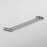 Porta Toalha Toalheiro Duplo Para Banheiro Escovado Orion 60cm - 3