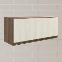 Armario Aereo Basc Mdf 80 Cm Kali 16341 Carvalho Toq Bianco Toq Nicioli Carvalho Toq Bianco Toq
