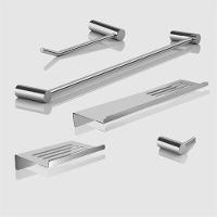 Kit Acessórios Para Banheiro Escovado 5 Peças Grego Metal 2102or - 3