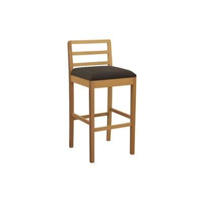 Banqueta De Cozinha Sofia Madeira Maciça 1bmm006ca 1 Un Carvalho-boucle Chocolate - Kappesberg