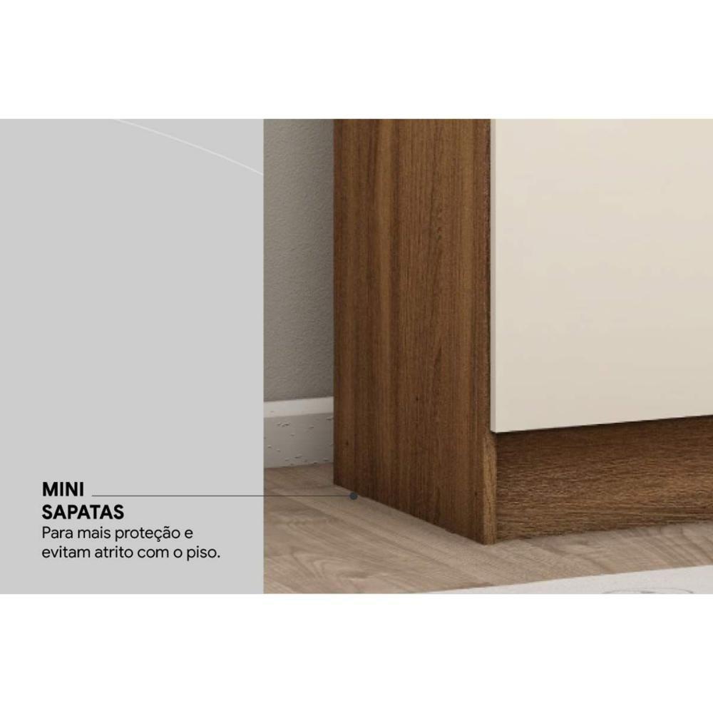 Armário Multiuso Lavanderia Viena C- 2 Portas Cafe Touch - Demóbile - 2