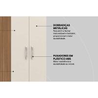 Armário Multiuso Lavanderia Viena C- 2 Portas Cafe Touch - Demóbile - 7