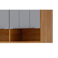 Armário Aéreo P- Cozinha Celeste C- 2 Portas 120cm Cinamomo-off White - Mgm - 5