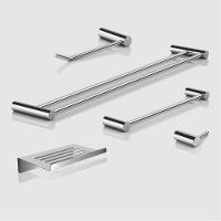 Kit Acessórios Para Banheiro Alto Brilho 5 Peças Grego Metal 2190or - 3