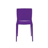 Cadeira Empilhável Urano Roxa Polipropileno - 4