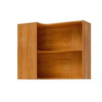 Armário Aéreo P- Cozinha Esplêndida Canto Reto C- 2 Nichos 92cm Cinamomo - Mgm - 1