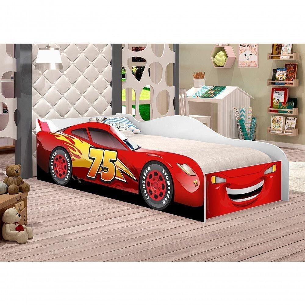 Cama Carro Solteiro 07 Com Colchão- Cambel - 1
