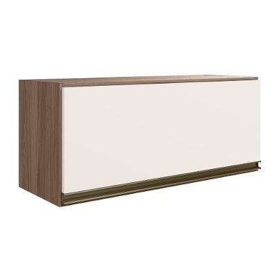 Armario Aereo Basc Mdf 70 Cm Kali 16339 Carvalho Toq Off White Cetim Nicioli Carvalho Toq Off White Cetim