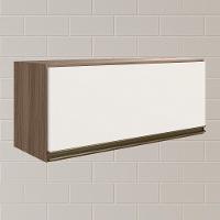 Armario Aereo Basc Mdf 70 Cm Kali 16339 Carvalho Toq Off White Cetim Nicioli Carvalho Toq Off White Cetim - 5