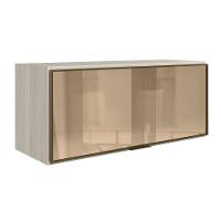 Armario Aereo Basculante Vidro Mdf 80 Cm Kali 1634161 Bianco Toq Nicioli Bianco Toq - 1