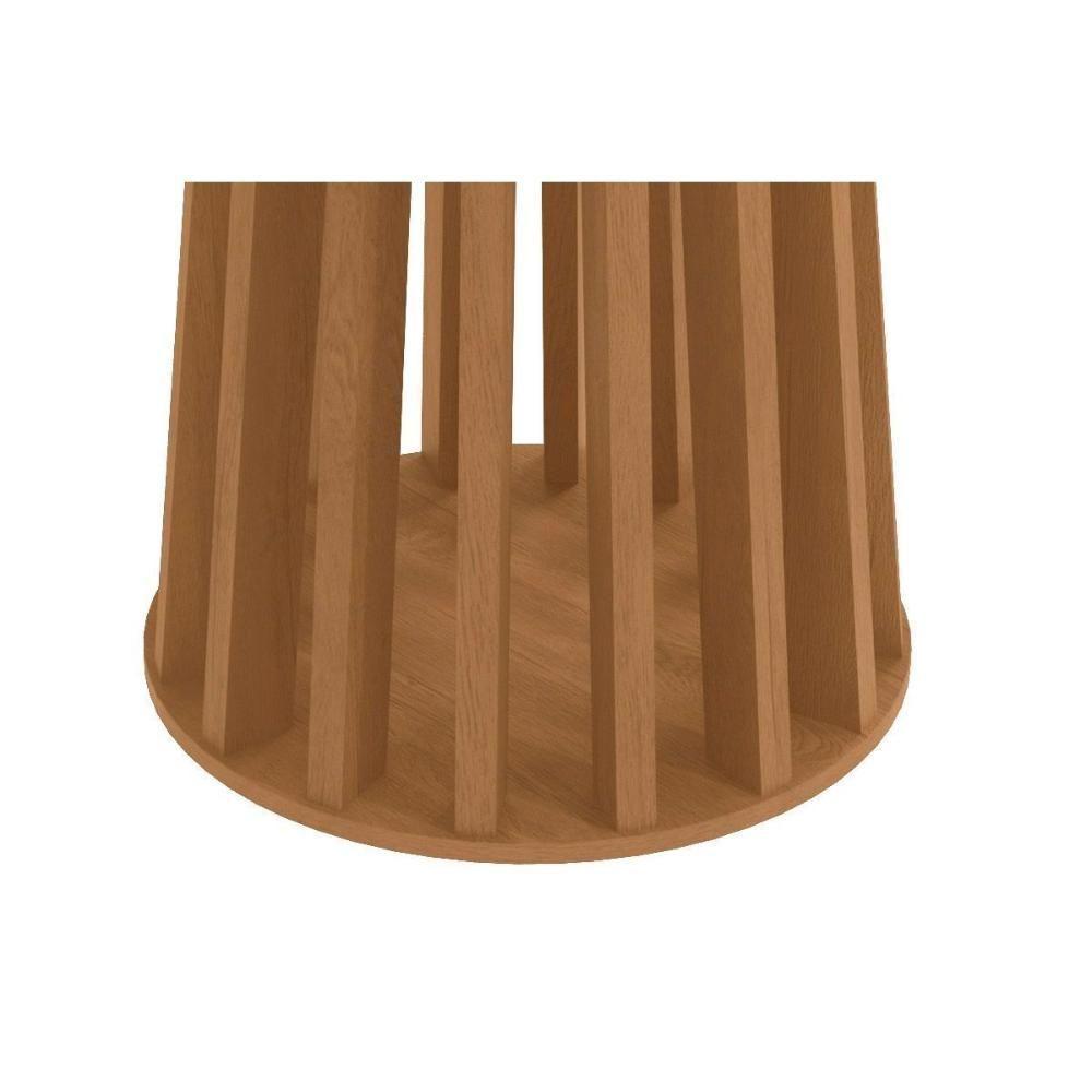 Base Mesa De Jantar Lavanda Ba45 Madeirado S- Tampo Canela - Kappesberg - 5