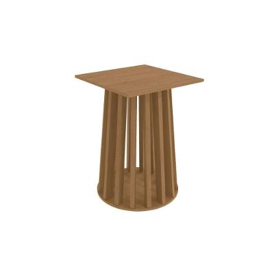 Base Mesa De Jantar Lavanda Ba45 Madeirado S- Tampo Canela - Kappesberg