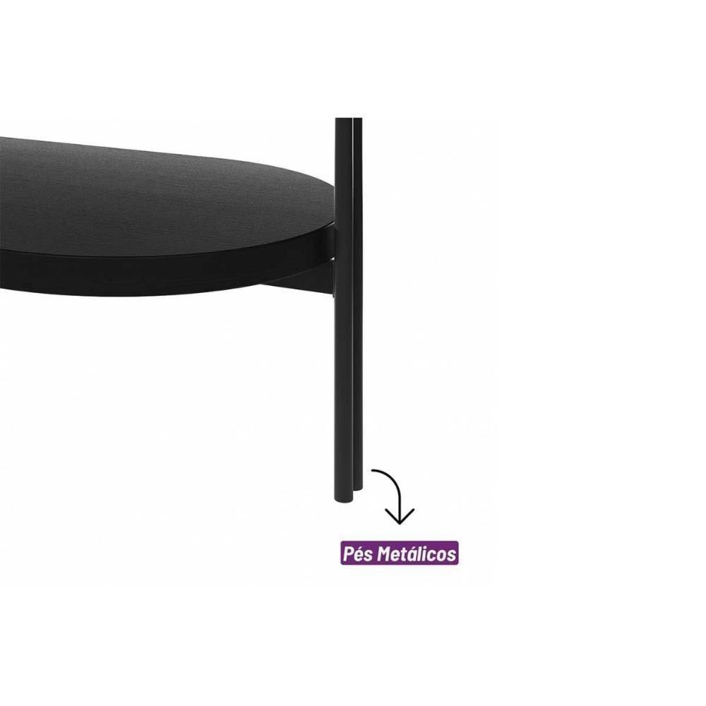 Aparador De Sala Jantar Monaco C- 1 Prateleira Nature-tauari Fosco - Linea Brasil - 2