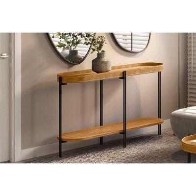 Aparador De Sala Jantar Monaco C- 1 Prateleira Nature-tauari Fosco - Linea Brasil