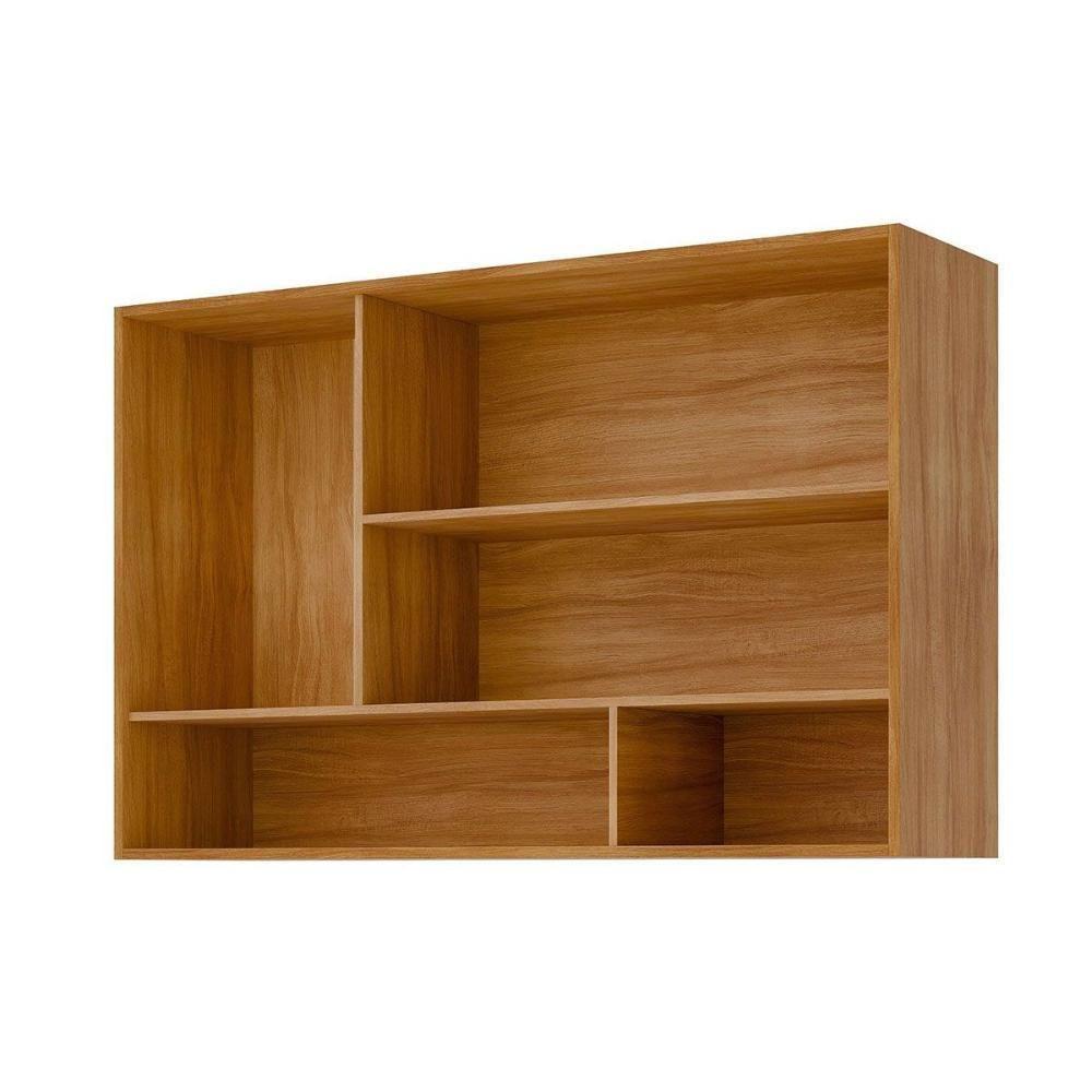 Armário Aéreo P- Cozinha Celeste C- 2 Portas 120cm Cinamomo-platina - Mgm - 3