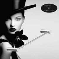 Toalheiro Para Rosto De Banheiro Escovado Orion Grego Metal 40cm - 2