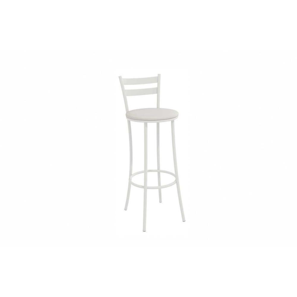 Banqueta Sala De Jantar Jade 1b699br Aço 1 Un Branco-corano Branco - Kappesberg - 1