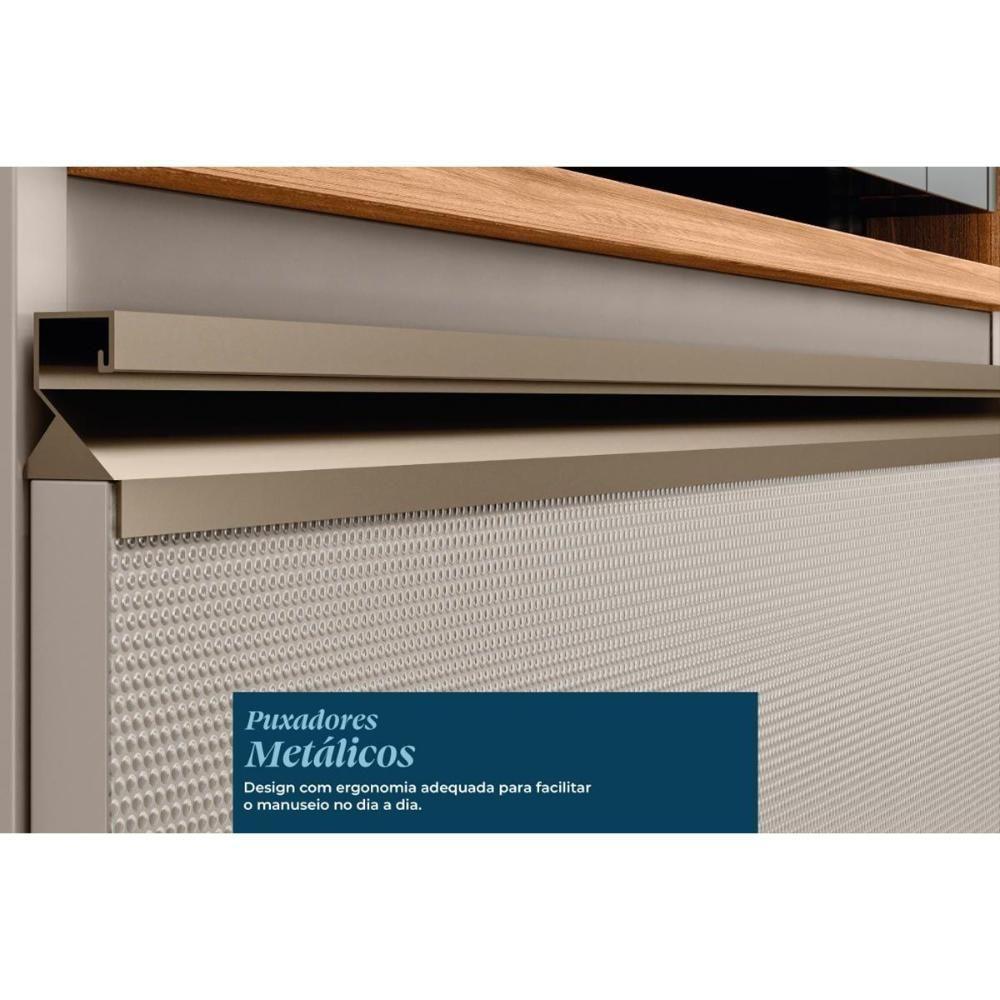 Armário Aéreo P- Cozinha Proença C- 2 Portas Basculante 120cm Nogueira-carbono Prime Tx - Demóbile - 5