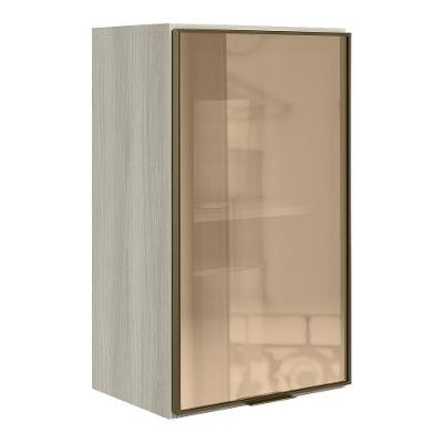 Armario Aereo 1 Porta Vidro Mdf 40 Cm Kali 1220261 Bianco Toq Nicioli Bianco Toq