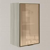 Armario Aereo 1 Porta Vidro Mdf 40 Cm Kali 1220261 Bianco Toq Nicioli Bianco Toq - 2
