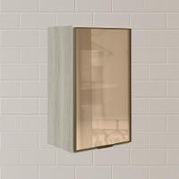 Armario Aereo 1 Porta Vidro Mdf 40 Cm Kali 1220261 Bianco Toq Nicioli Bianco Toq - 5
