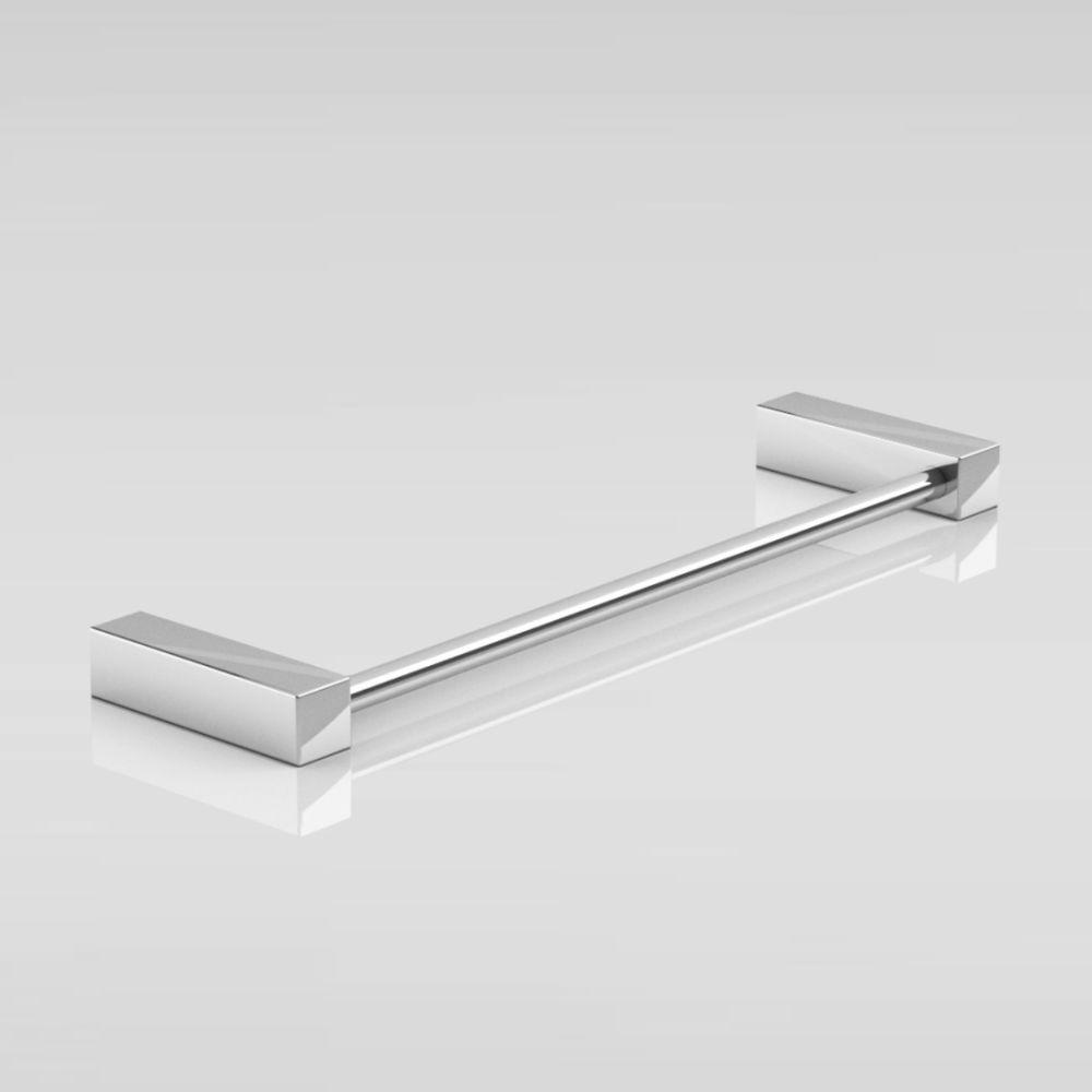 Toalheiro Duplo Para Banheiro Alto Brilho Troia Grego Metal 40cm - 3