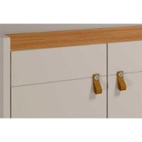 Buffet De Sala Jantar Abruzzo C- 4 Portas Freijó-off White - Linea Brasil - 5