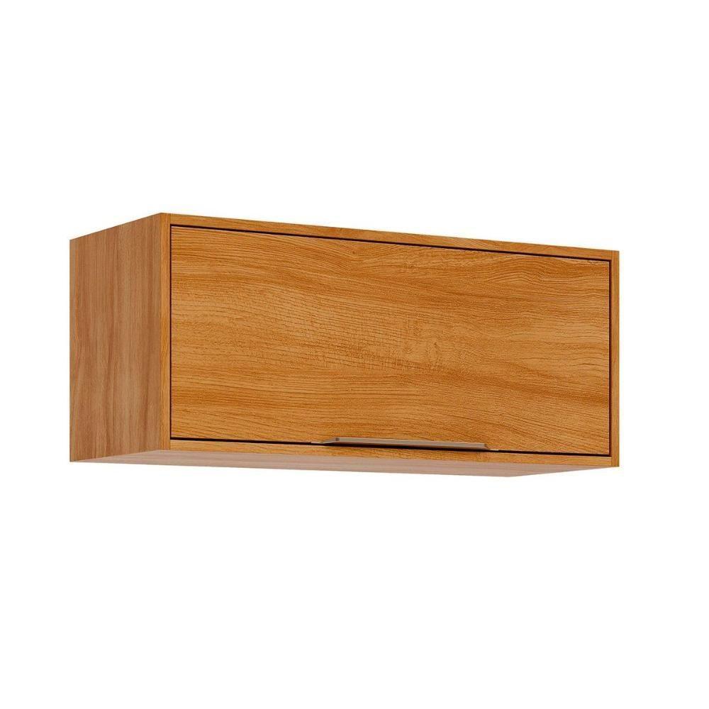 Armário Aéreo Cozinha Modulado Divina Geladeira C- 1 Porta Basculante 80 Cm Cinamomo - Mgm - 1