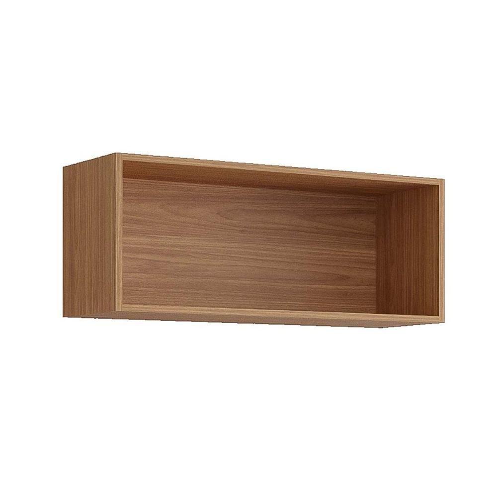 Armário Aéreo Cozinha Modulado Divina Geladeira C- 1 Porta Basculante 80 Cm Cinamomo - Mgm - 5