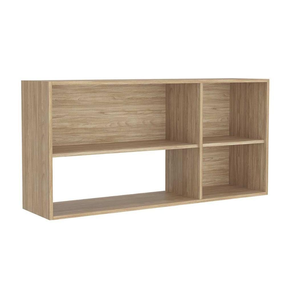 Armário Aéreo P- Cozinha Torino C- 2 Portas 120cm Mel - Movelbento - 3