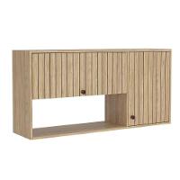 Armário Aéreo P- Cozinha Torino C- 2 Portas 120cm Mel - Movelbento - 4