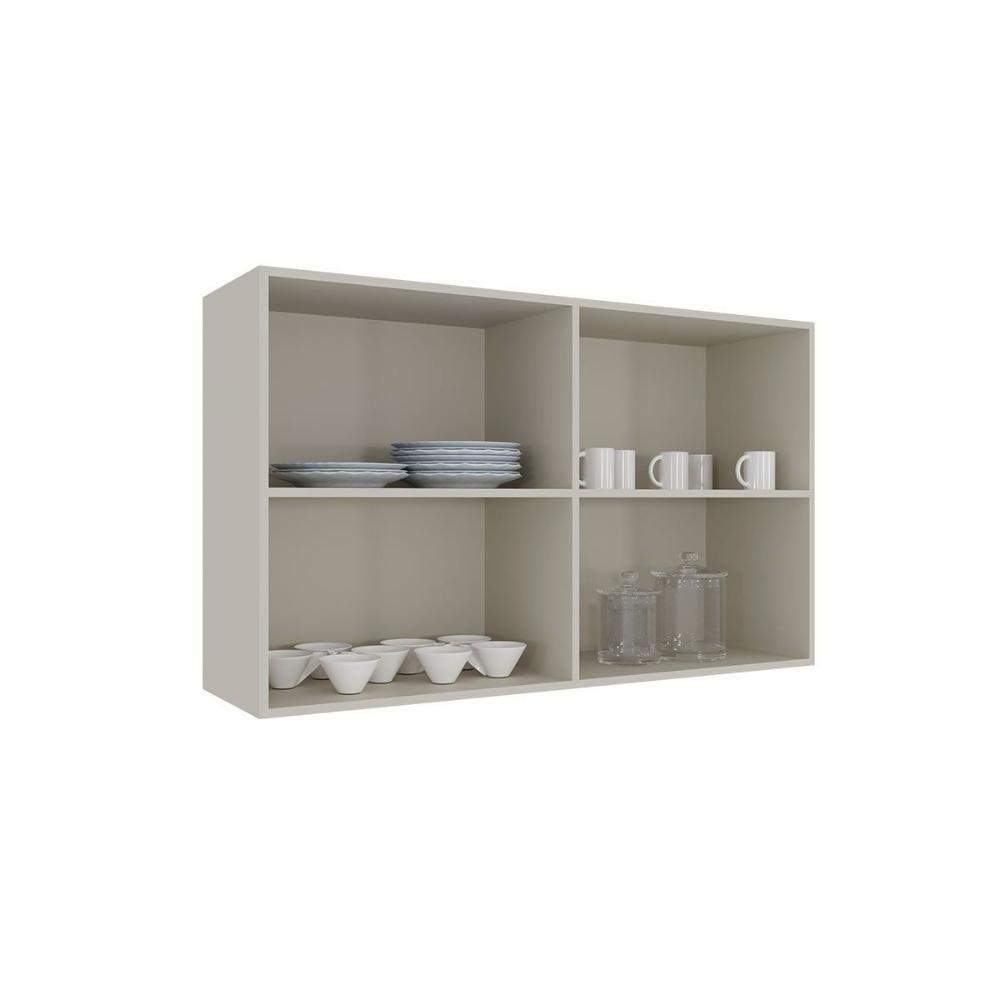 Armário Aéreo P- Cozinha Amsterdam Ph 3105 C- 2 Portas 120cm Off White - Herval - 2