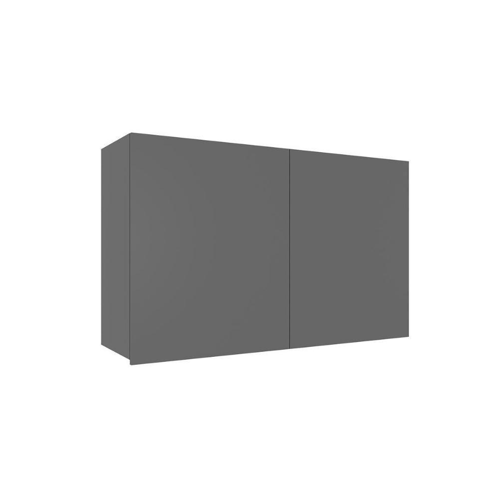 Armário Aéreo P- Cozinha Amsterdam Ph 3105 C- 2 Portas 120cm Grafite - Herval - 1