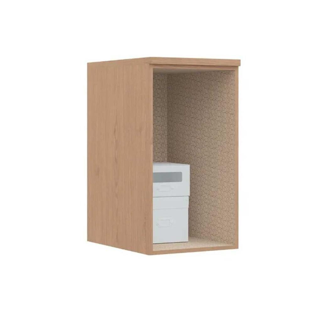 Armário Aéreo Cozinha Modulado Allure C- 1 Porta 40cm Jequitiba-gris Fosco - Linea Brasil - 4