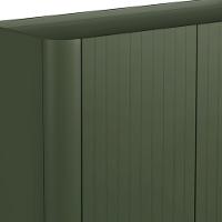 Buffet Sala De Jantar 2 Portas Brise 1 Gaveta Pés Industrial Dourado Naim I03 Musgo - Lyam - 8