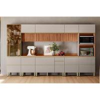 Armário Aéreo P- Cozinha Proença C- 2 Portas Basculante (1 Ripada) 120cm Nogueira-carbono Prime Tx - Demóbile - 6